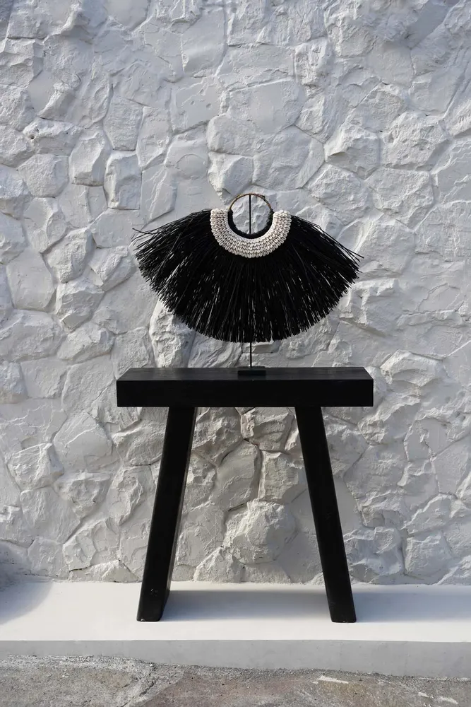 Decorative objects - The Alang Cowrie on Stand - BAZAR BIZAR LIVING