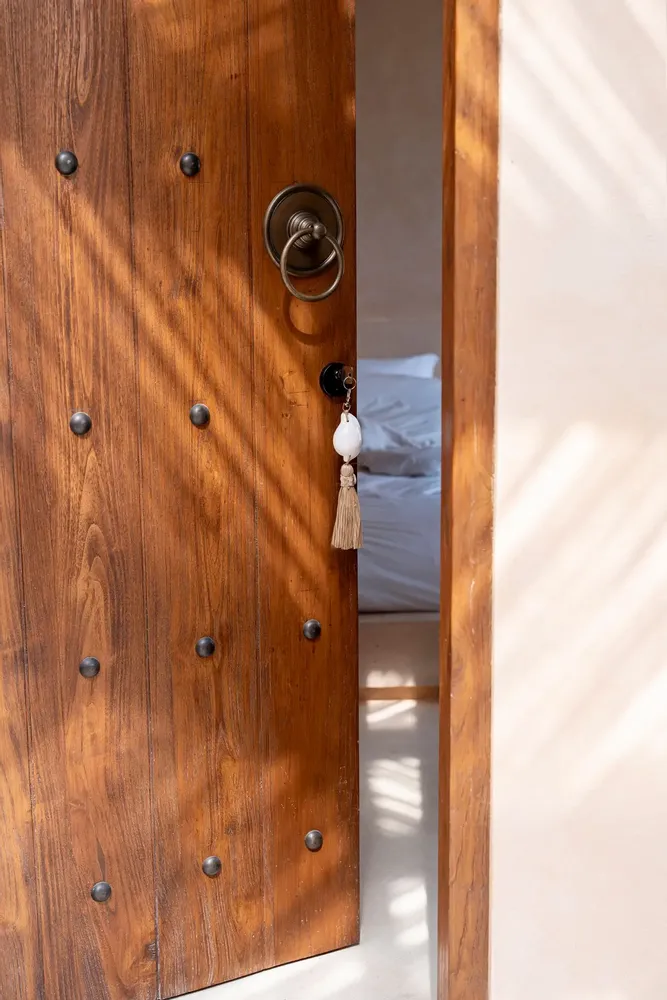 Objets de décoration - Le porte-clés Kubu - Blanc naturel - BAZAR BIZAR LIVING