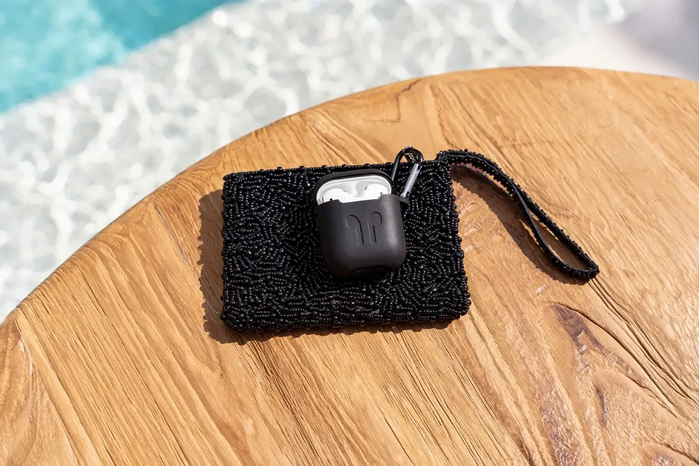 Clutches - The Black Pearl Wallet - BAZAR BIZAR LIVING