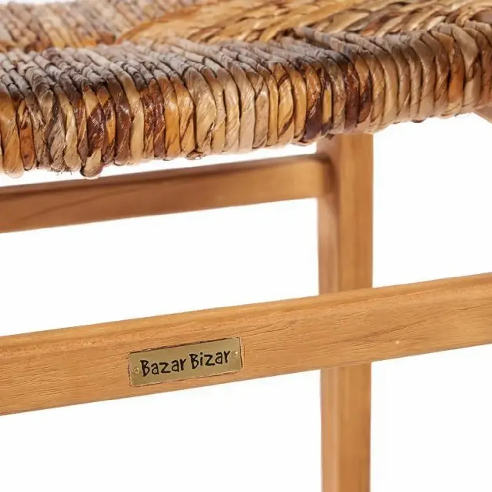 Tabourets - Le Tabouret de Bar Puquta - Naturel - BAZAR BIZAR LIVING