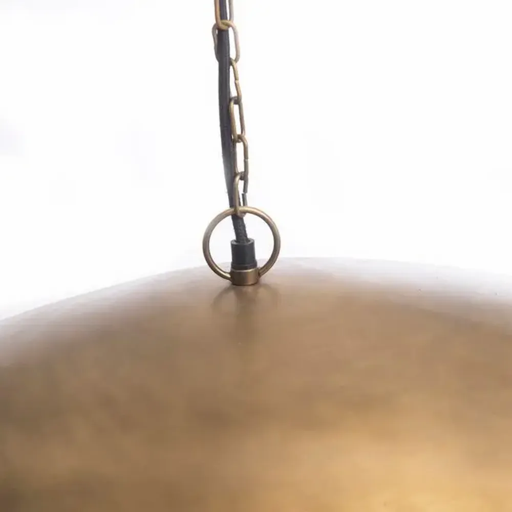 Hanging lights - The Fortune Cookie Pendant - Brass - XL - BAZAR BIZAR LIVING