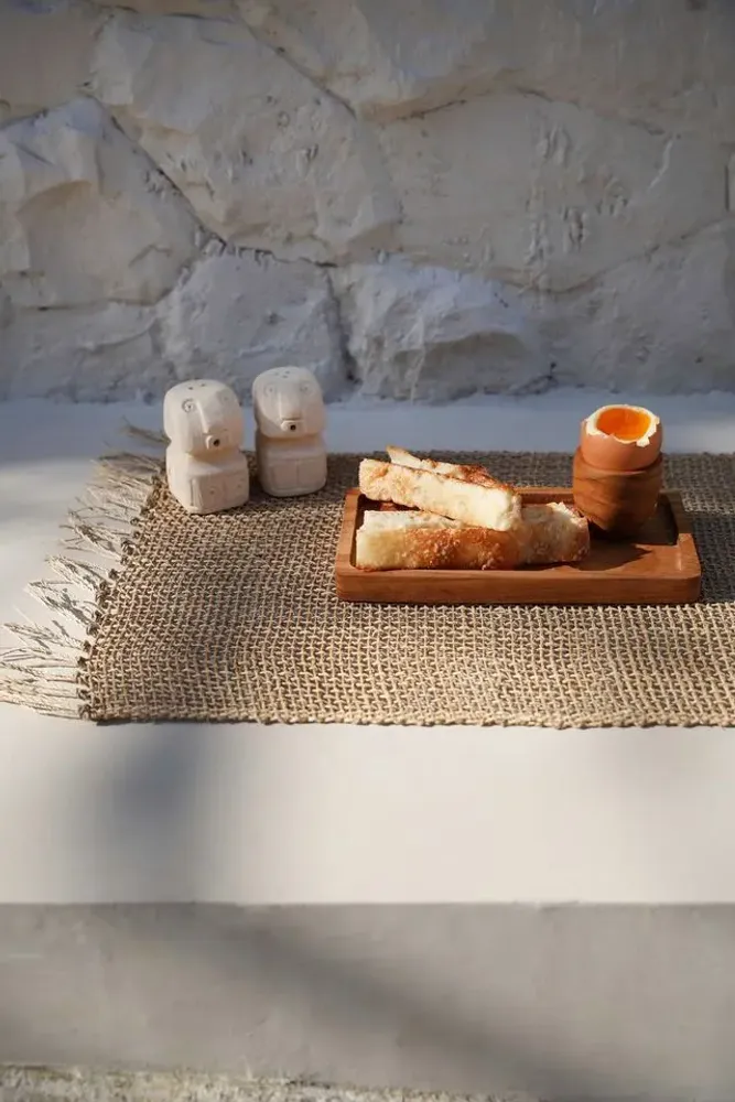 Sets de table - Le Tapis de Table en Herbe de Mer Isey - Naturel - BAZAR BIZAR LIVING