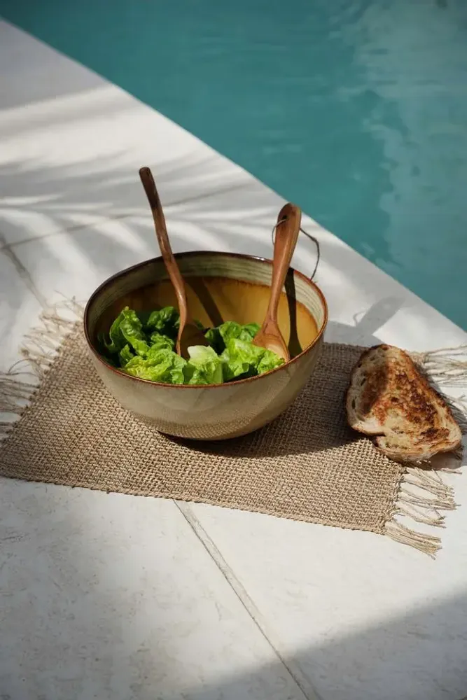 Sets de table - Le Tapis de Table en Herbe de Mer Isey - Naturel - BAZAR BIZAR LIVING