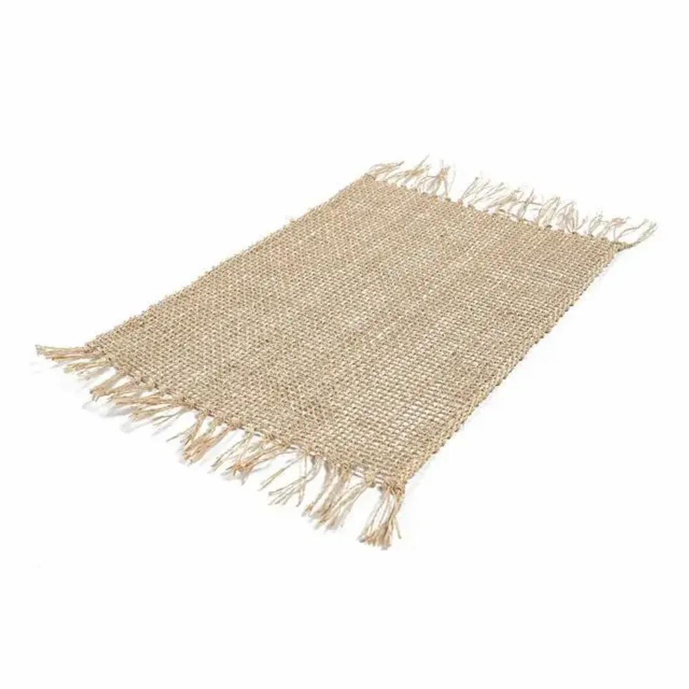 Sets de table - Le Tapis de Table en Herbe de Mer Isey - Naturel - BAZAR BIZAR LIVING