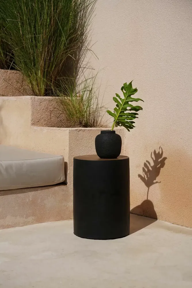 Stools - The Tribe Stool - Natural Black - BAZAR BIZAR LIVING
