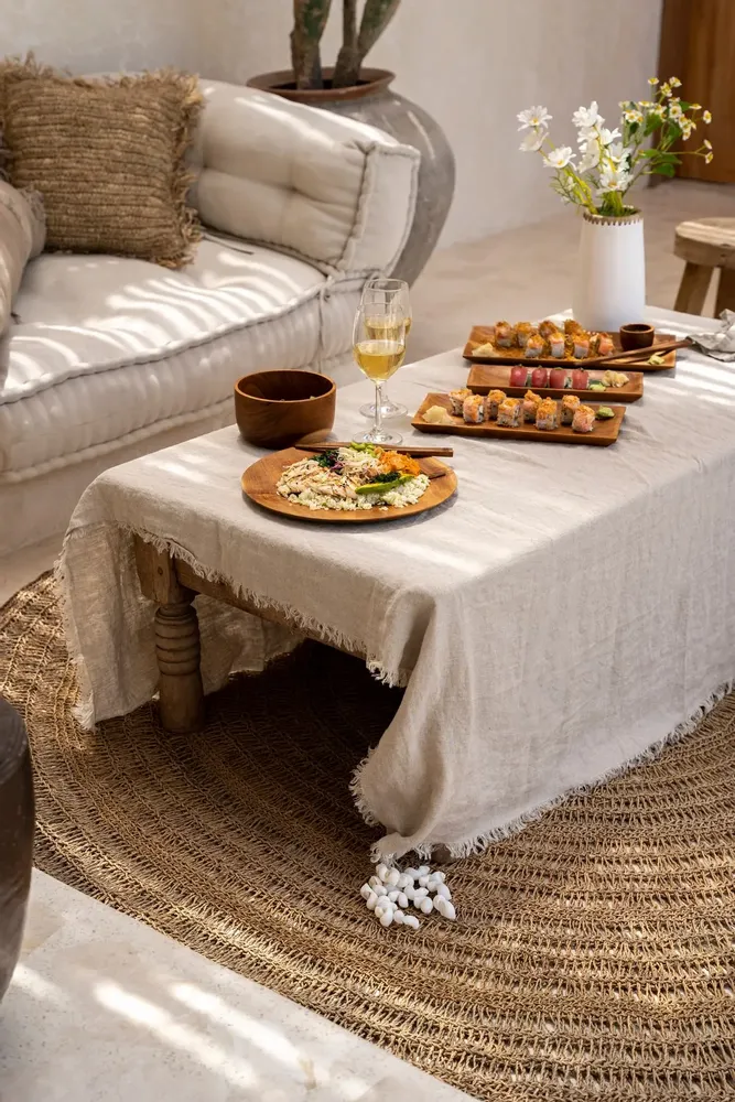 Unique pieces - The Table Cloth Hanger - White - Set of 4 - BAZAR BIZAR LIVING