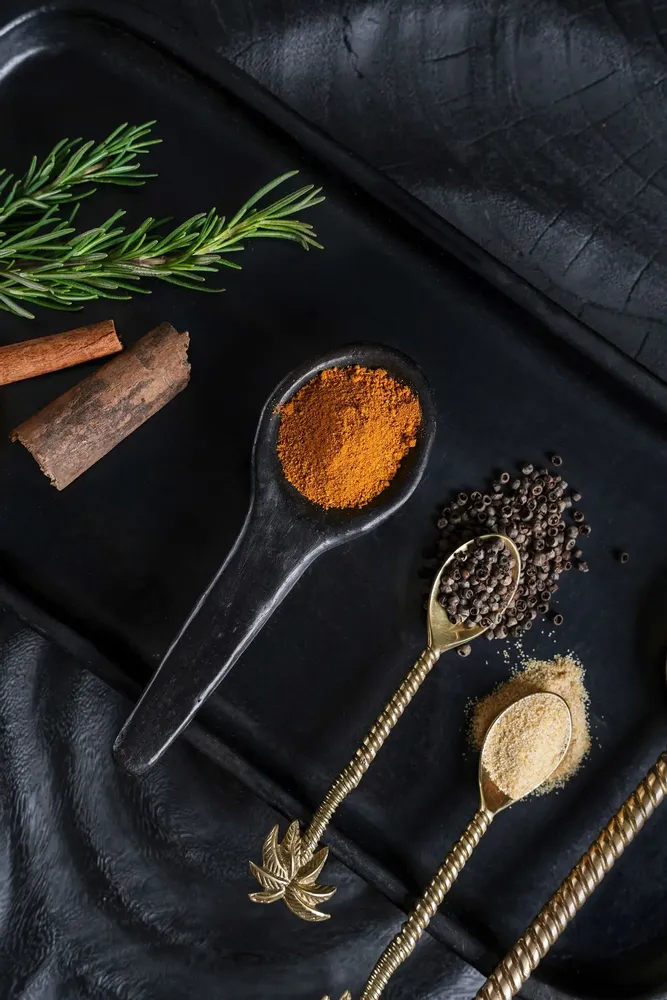 Ménagères - Cuillère à thé The Palm Tree - Doré - BAZAR BIZAR LIVING