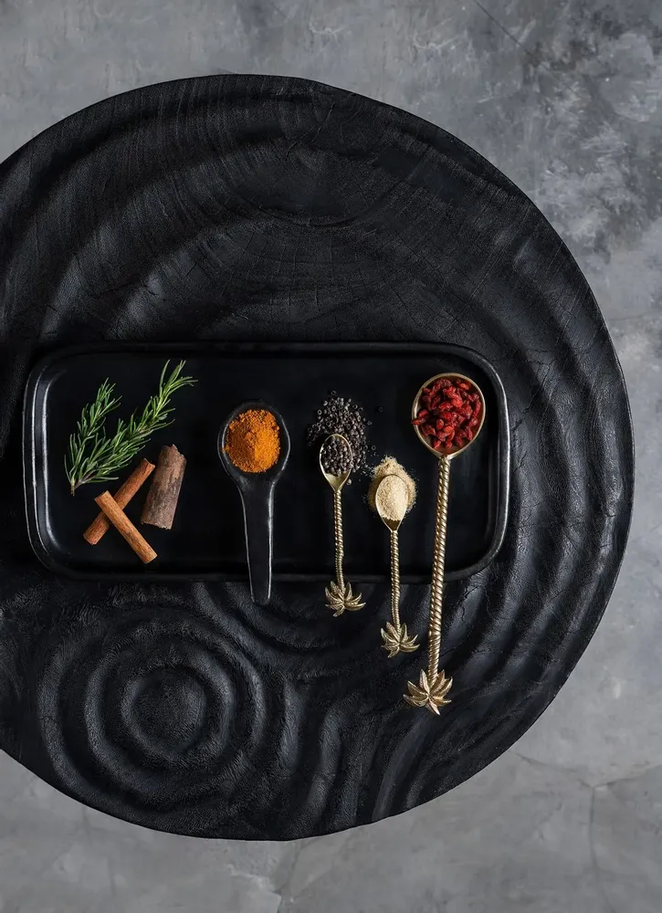 Ménagères - Cuillère à thé The Palm Tree - Doré - BAZAR BIZAR LIVING