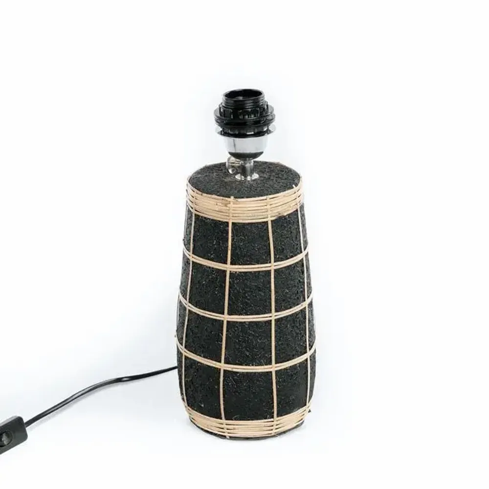 Lampes à poser - La Lampe de Table Naxos - Noir Naturel - BAZAR BIZAR LIVING