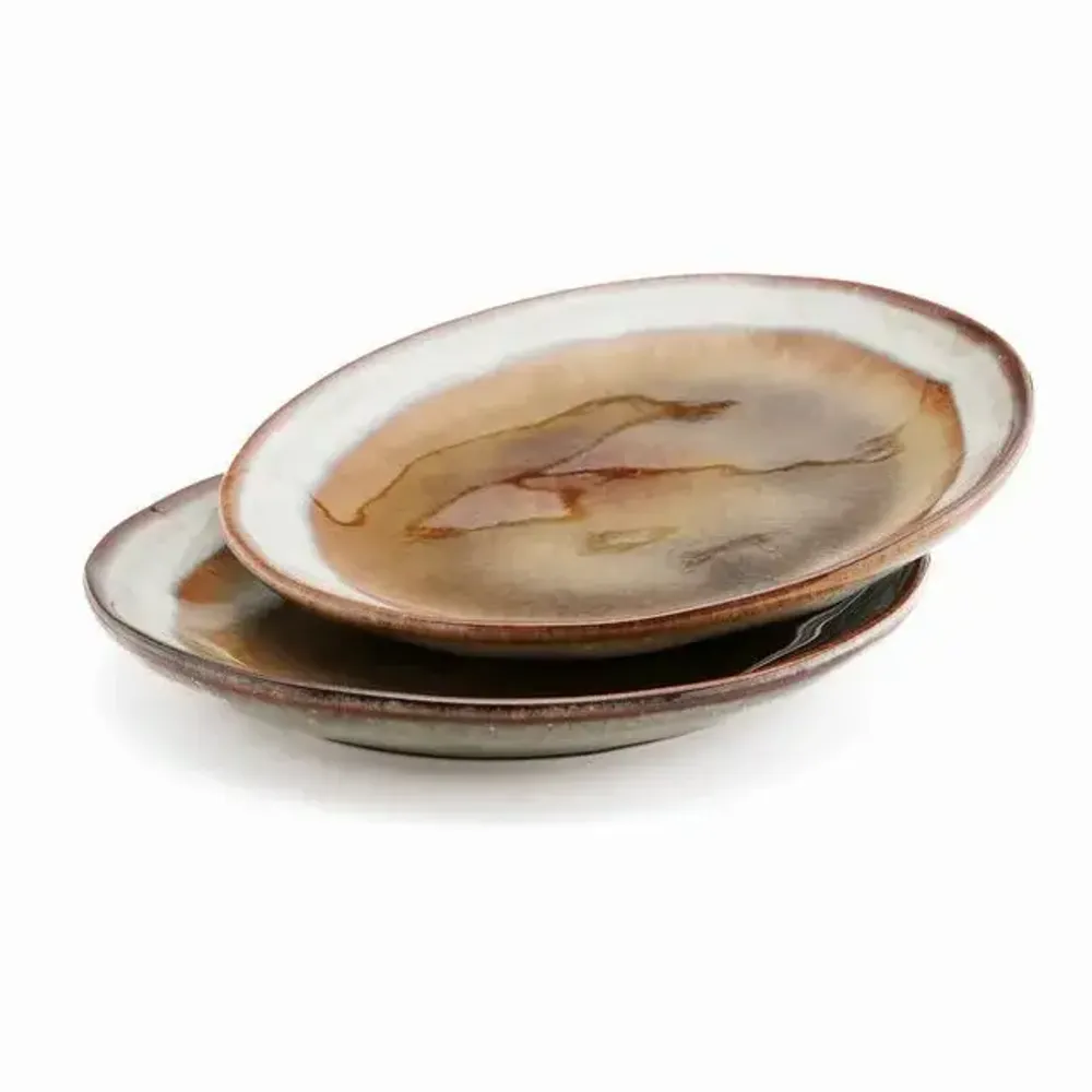 Plats et saladiers - L'Assiette Apéritif Comporta - Lot de 6 - BAZAR BIZAR LIVING