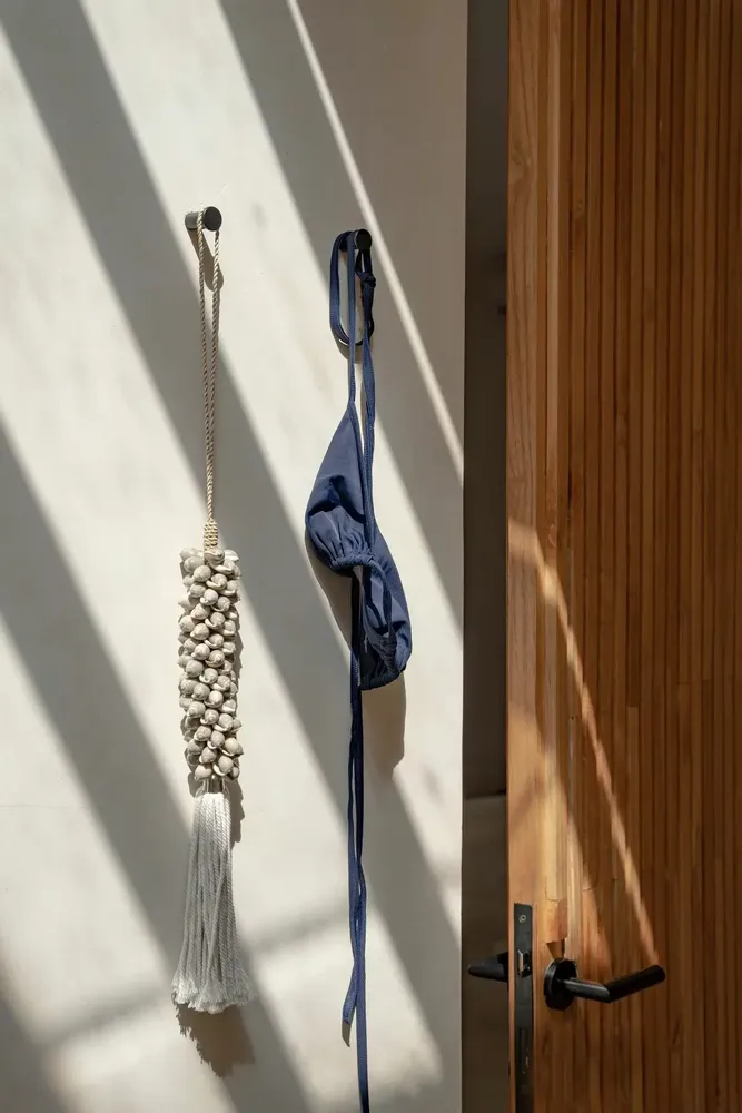 Decorative objects - The Shell & Cotton Tassel - Grey - BAZAR BIZAR LIVING