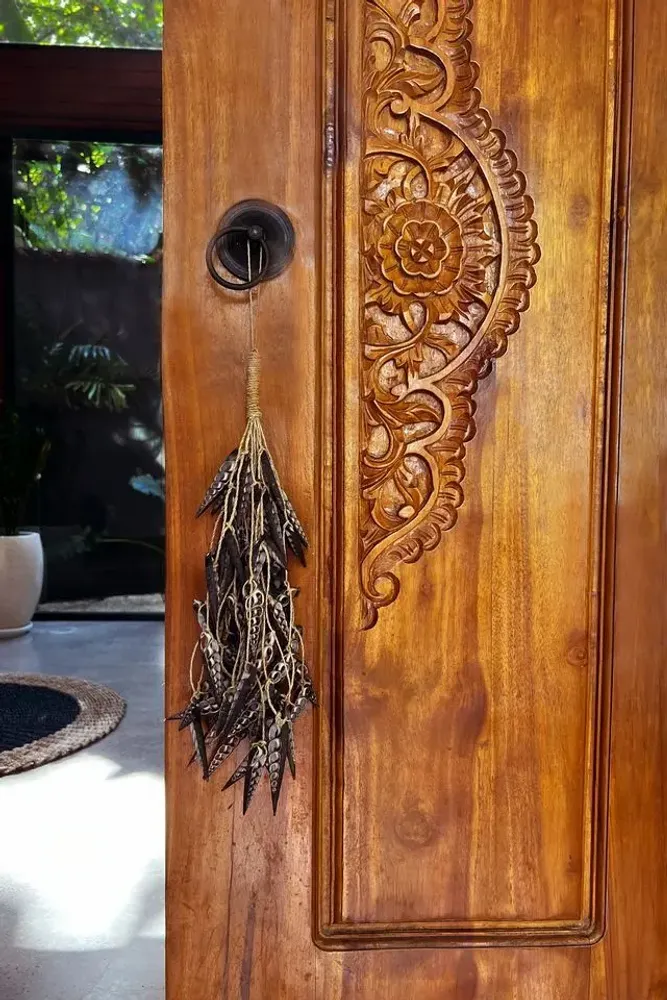 Decorative objects - The Unicorn Shell Tassel - Brown - BAZAR BIZAR LIVING