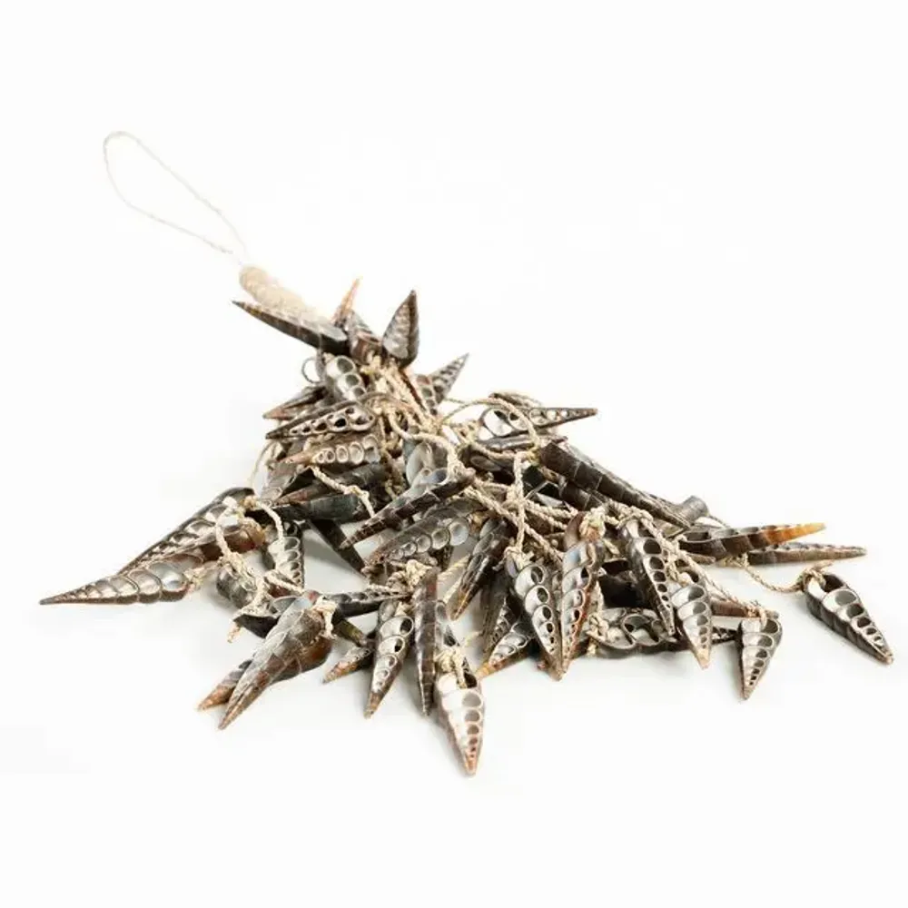 Decorative objects - The Unicorn Shell Tassel - Brown - BAZAR BIZAR LIVING