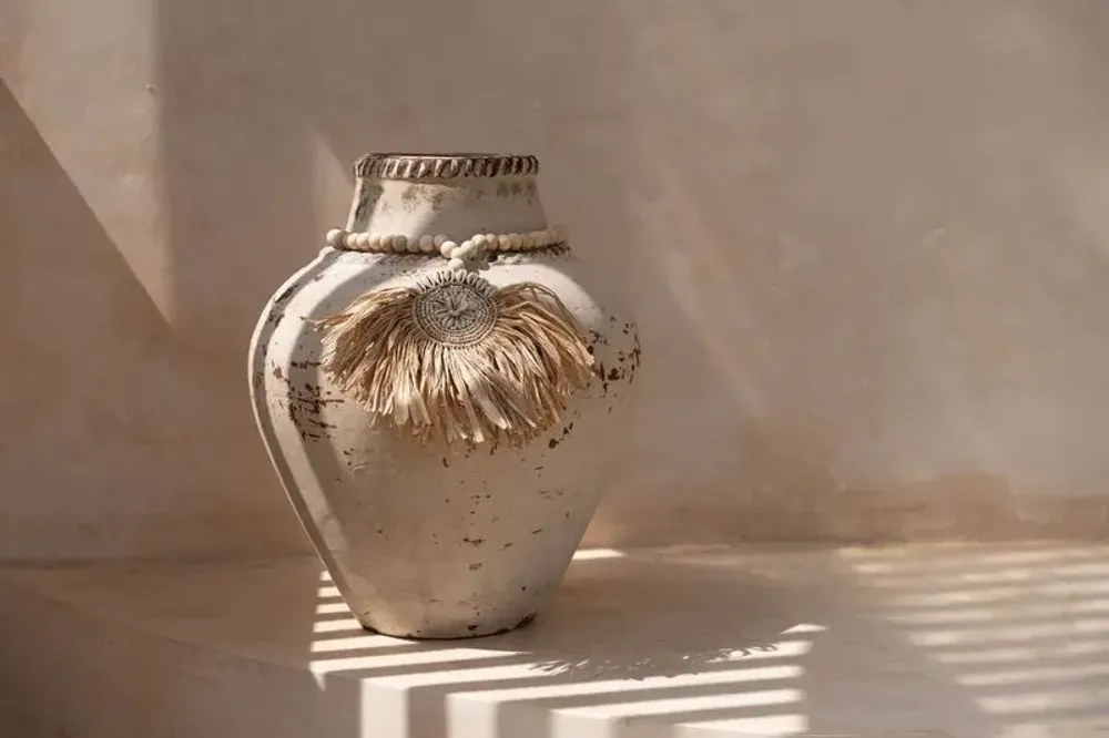 Decorative objects - The Raffia Tajoe Tassel - Natural - BAZAR BIZAR LIVING