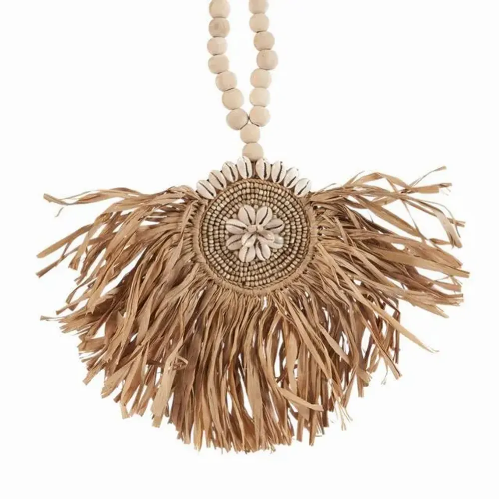 Decorative objects - The Raffia Tajoe Tassel - Natural - BAZAR BIZAR LIVING