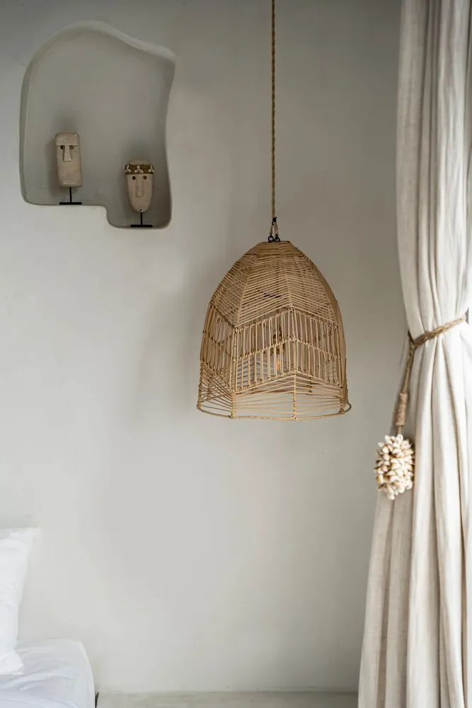 Hanging lights - The Bala Pendant - Natural - M - BAZAR BIZAR LIVING