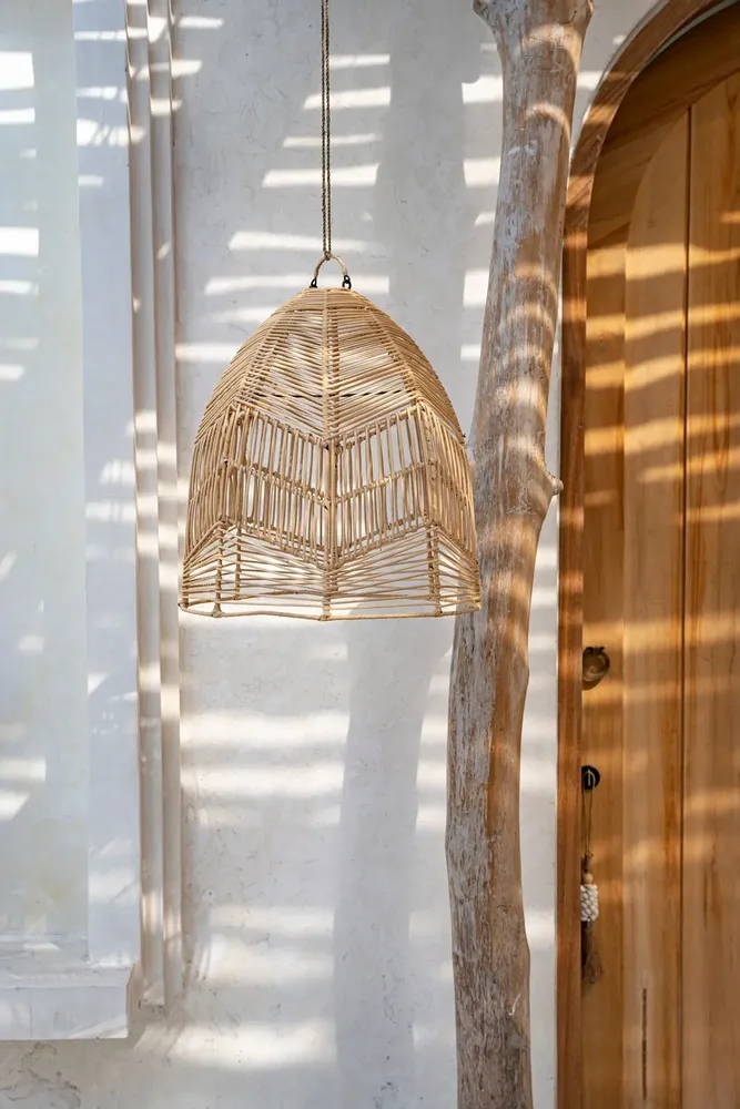 Hanging lights - The Bala Pendant - Natural - M - BAZAR BIZAR LIVING