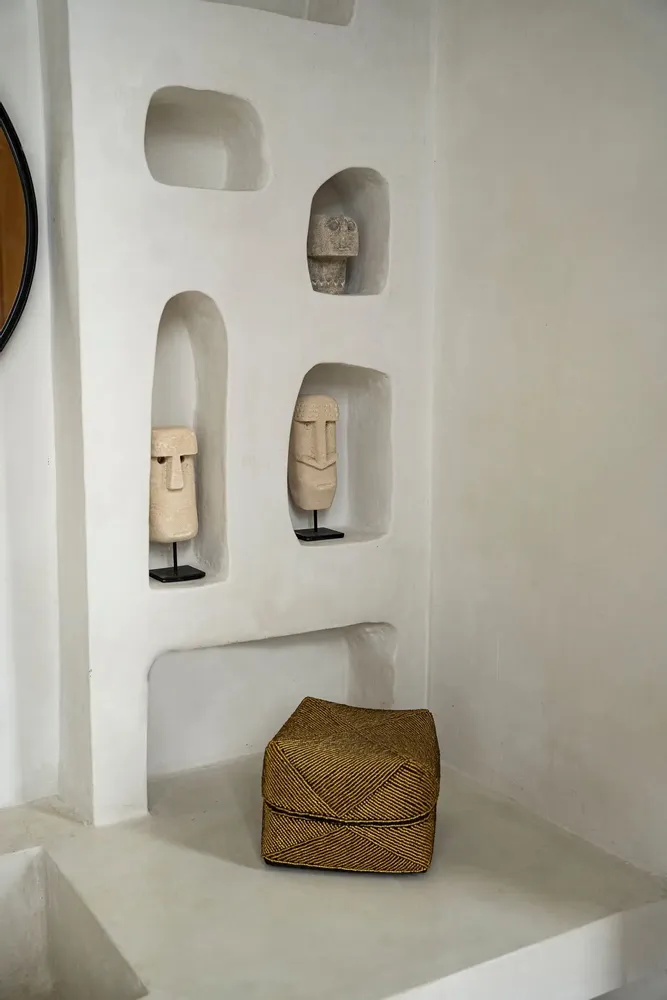 Sculptures, statuettes and miniatures - The Sumba Stone #20 on Stand - BAZAR BIZAR LIVING