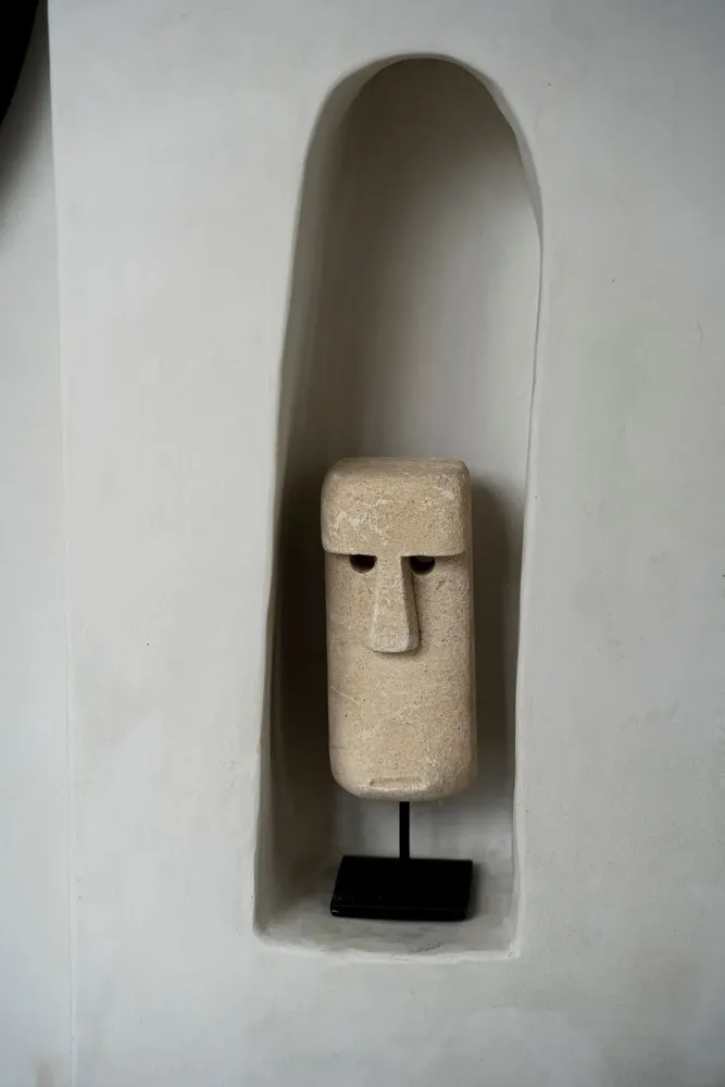 Sculptures, statuettes and miniatures - The Sumba Stone #20 on Stand - BAZAR BIZAR LIVING