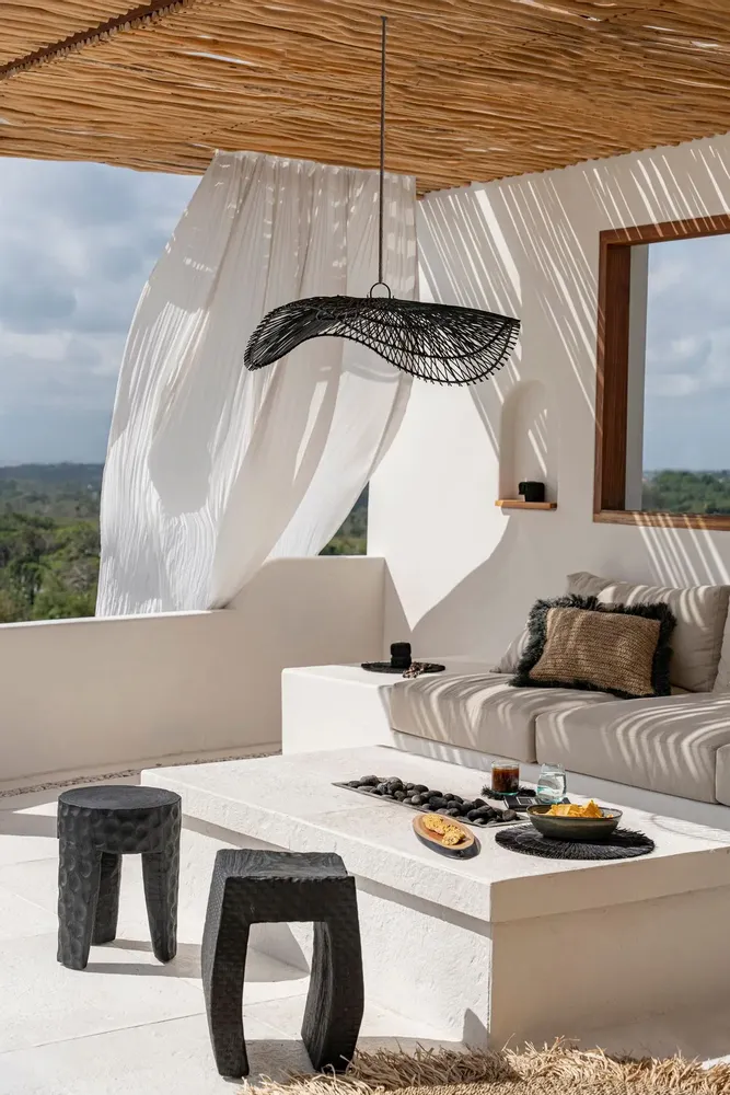 Hanging lights - The Chapeau Pendant - Black - L - BAZAR BIZAR LIVING