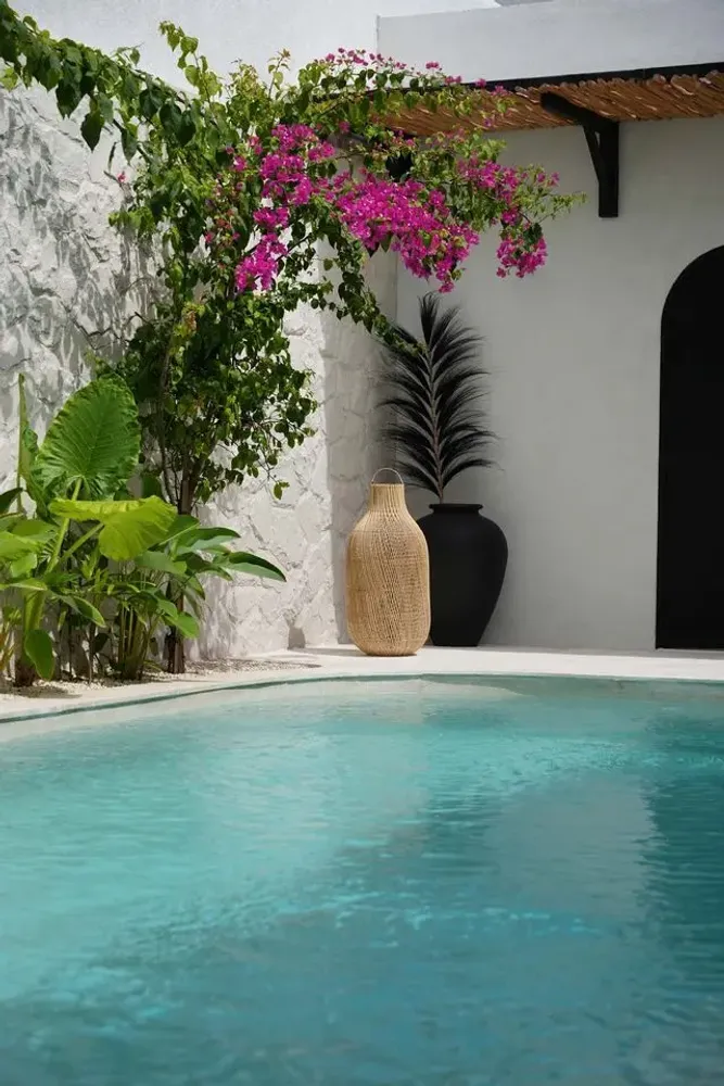 Floor lamps - The Kendi Pendant - Natural - L - BAZAR BIZAR LIVING