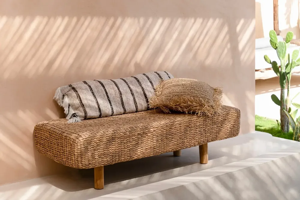 Coussins - Housse de coussin « The Oh My Gee », blanc bohème, 35 x 100 cm - BAZAR BIZAR LIVING