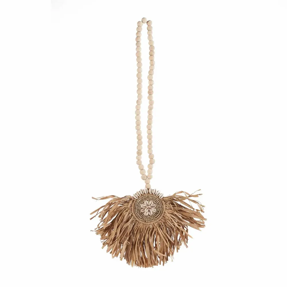 Decorative objects - The Raffia Tajoe Tassel - Natural - BAZAR BIZAR LIVING