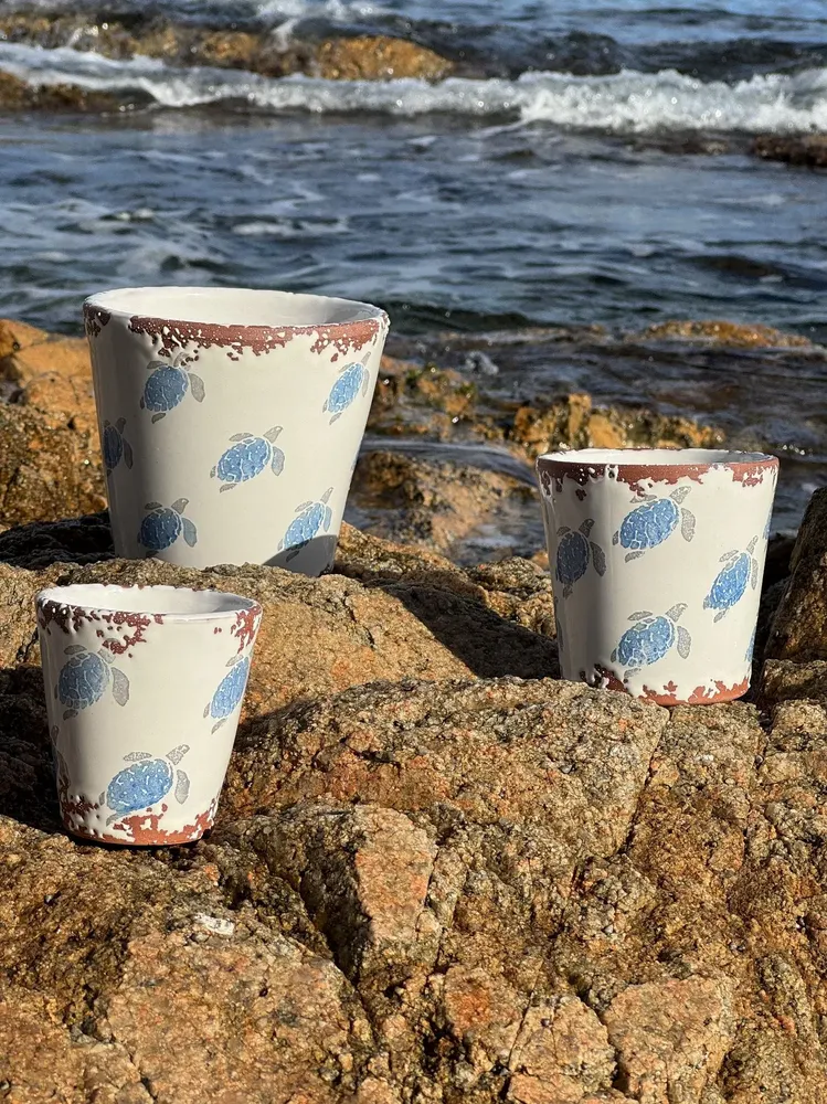 Candles - turtles ceramic scented candle size S - WAX DESIGN - BARCELONA