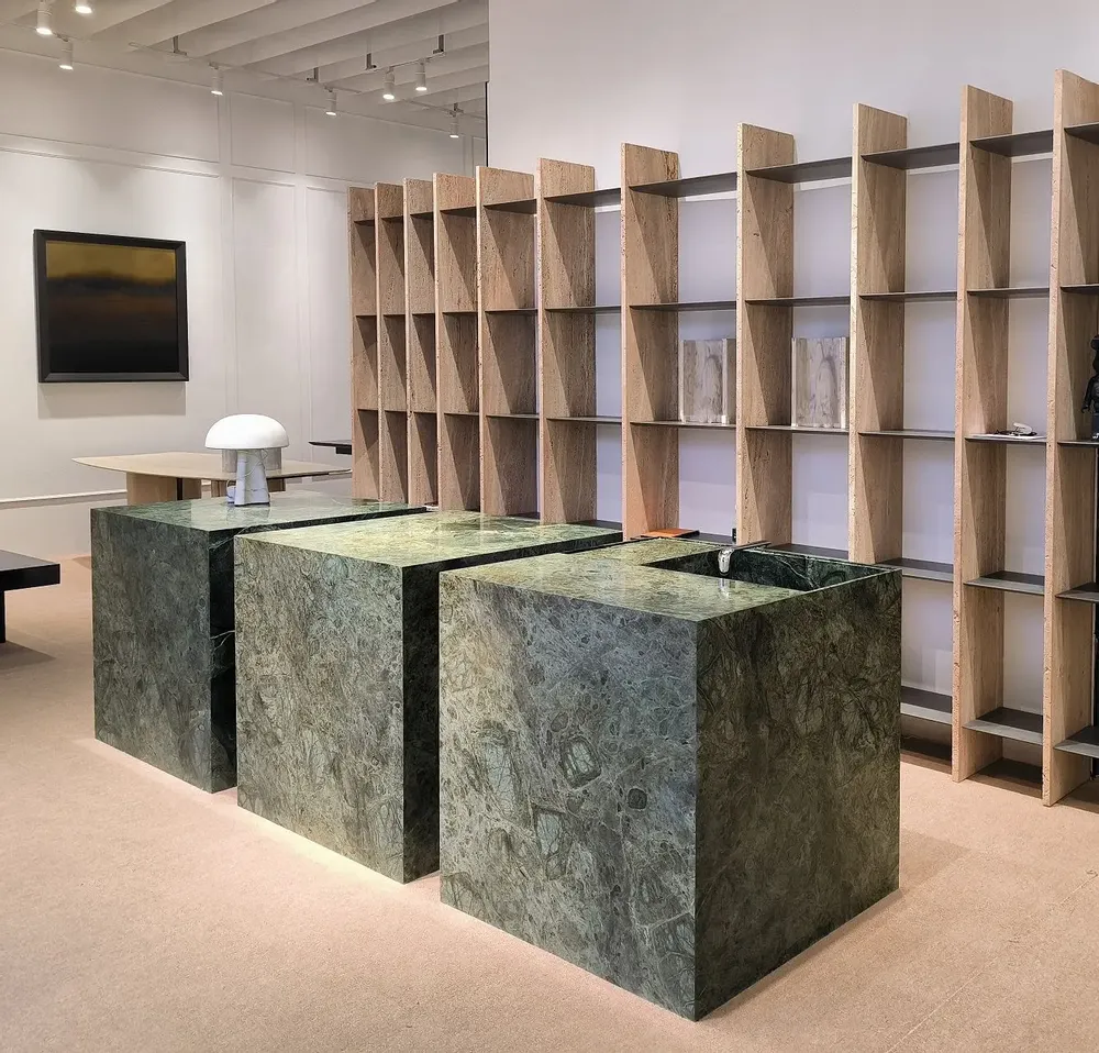 Mini-cuisines - Îlot de cuisine en marbre AD01 - A2STONE