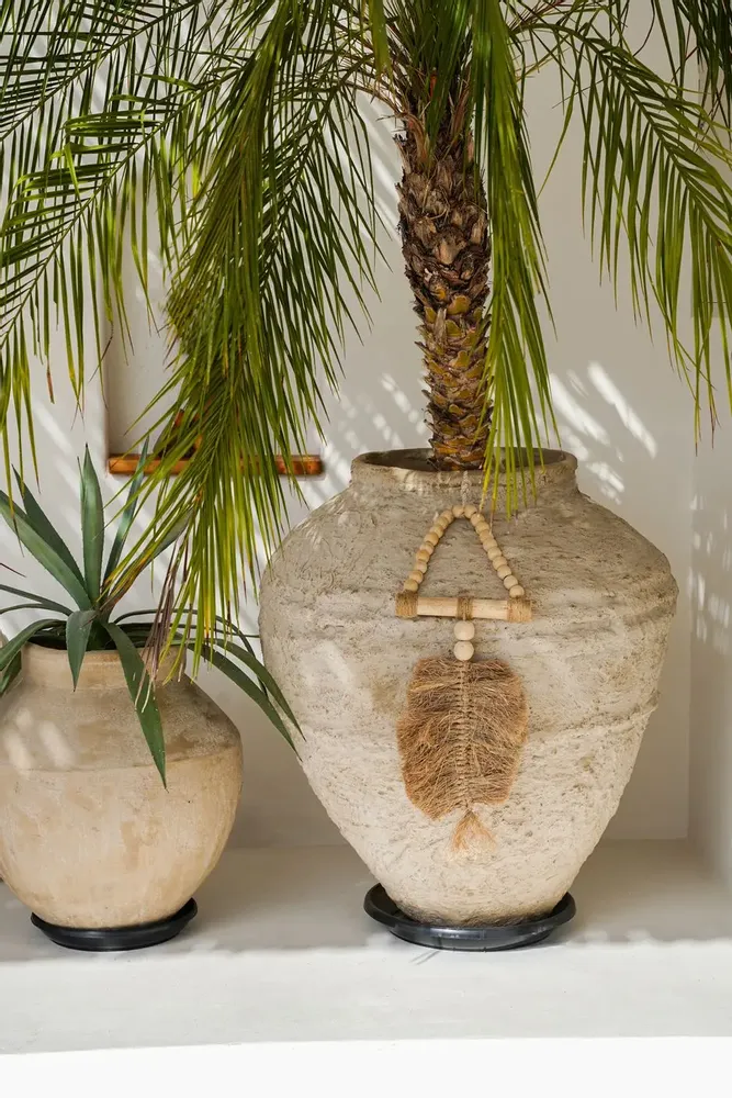 Decorative objects - The Raffia Triangle - BAZAR BIZAR LIVING