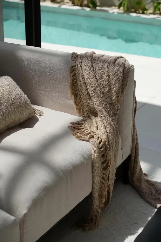 Plaids - Le plaid s'il vous est destiné - Beige - BAZAR BIZAR LIVING