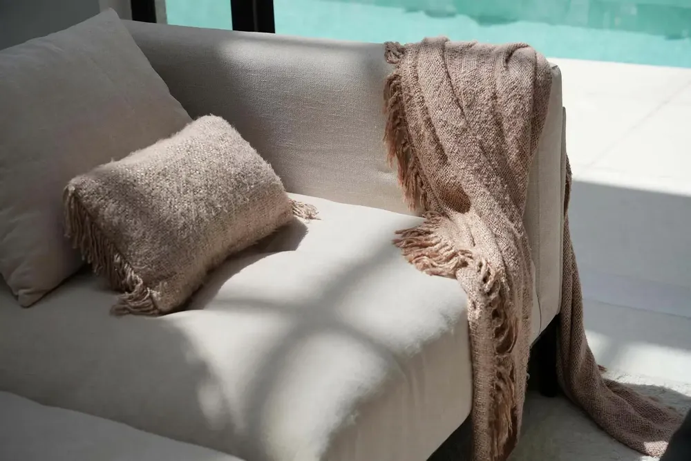 Plaids - Le plaid s'il vous est destiné - Beige - BAZAR BIZAR LIVING