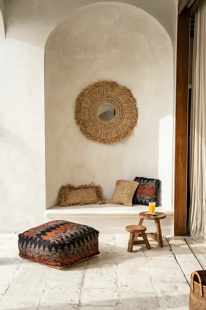 Tabourets - Le Tabouret Yatai - Naturel - L - BAZAR BIZAR LIVING