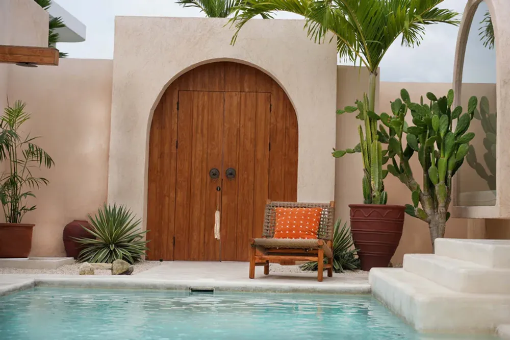 Cushions - The Zillion Kiss Cushion Cover - Terracotta White - BAZAR BIZAR LIVING