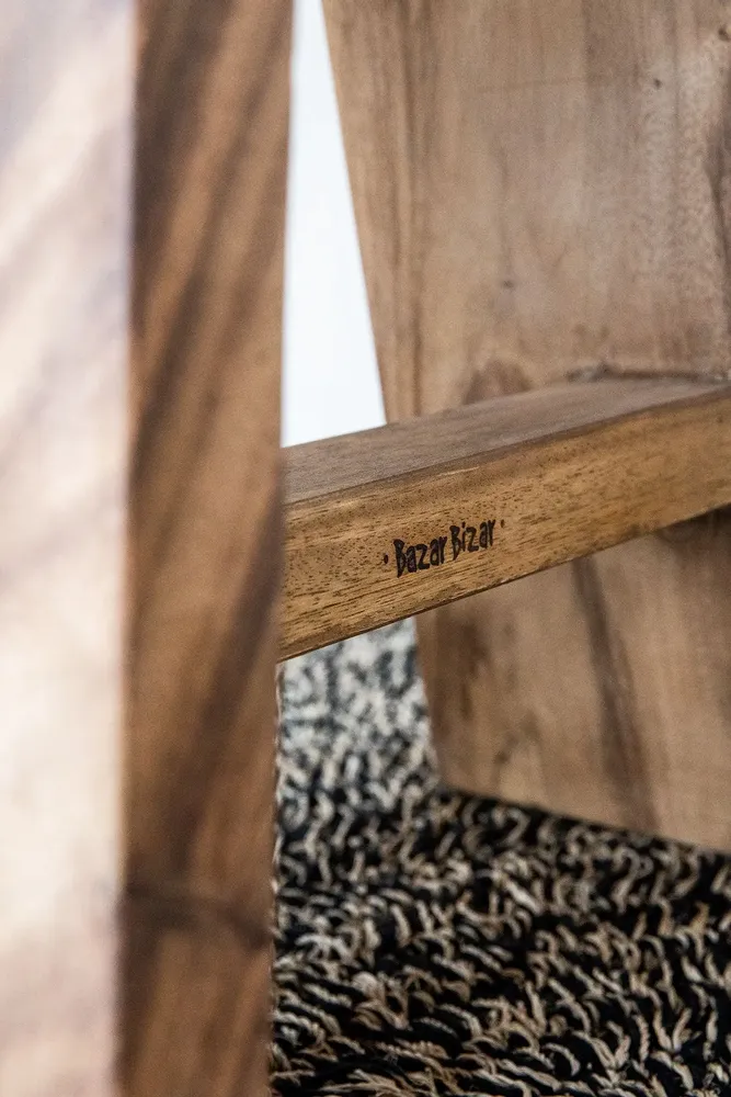 Tapis - Le Tapis Seagrass - Naturel Noir - 180x240 - BAZAR BIZAR LIVING