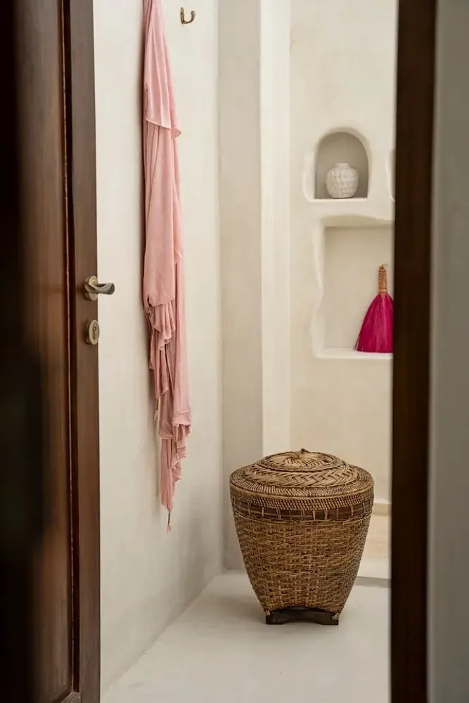 Storage boxes - The Colonial Storage Basket - Natural Brown - L - BAZAR BIZAR LIVING