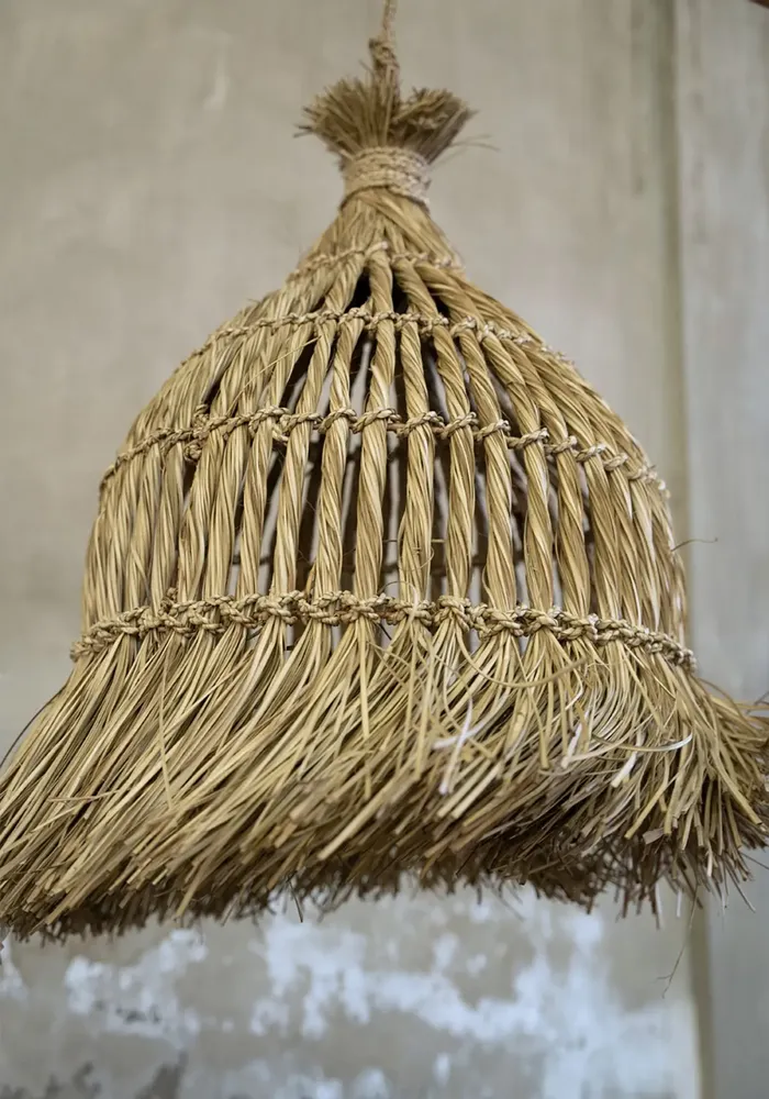 Hanging lights - The Guagua Pendant - Natural - L - BAZAR BIZAR LIVING