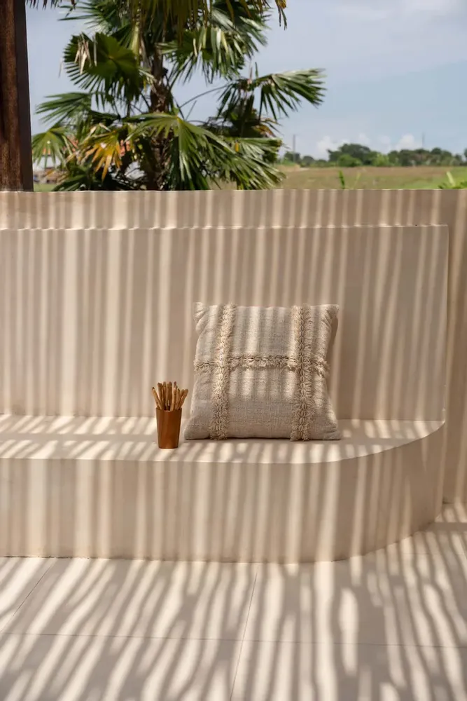 Cushions - The Nomad Cushion Cover - Natural - BAZAR BIZAR LIVING