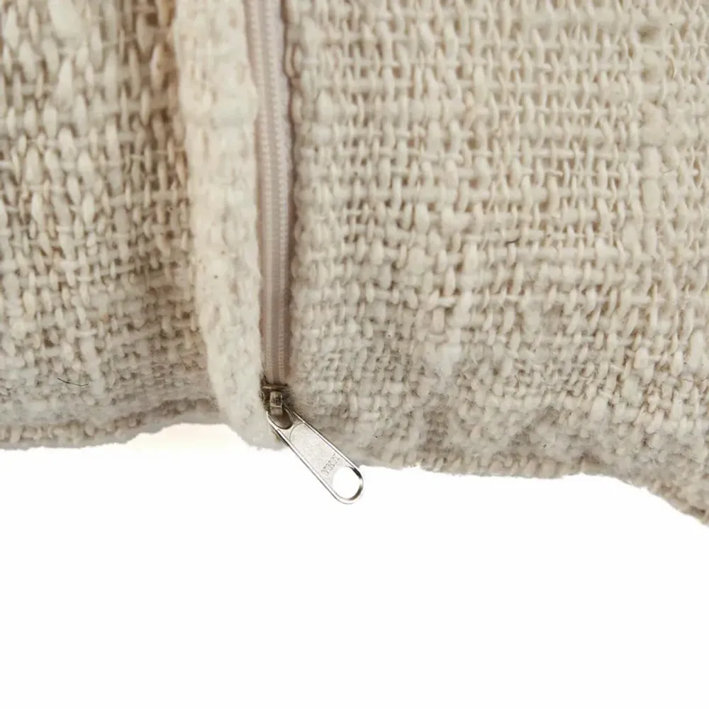 Cushions - The Nomad Cushion Cover - Natural - BAZAR BIZAR LIVING
