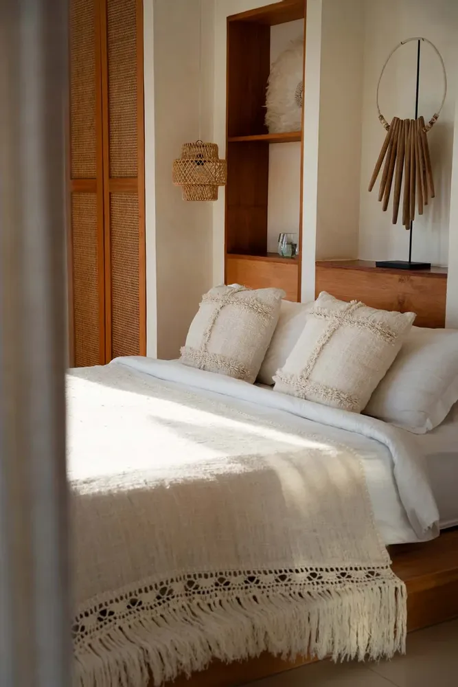 Cushions - The Nomad Cushion Cover - Natural - BAZAR BIZAR LIVING