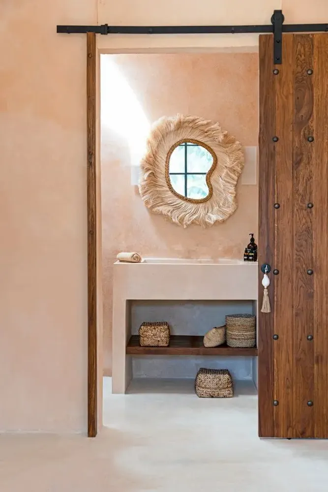 Mirrors - The La Principessa Mirror - Natural - L - BAZAR BIZAR LIVING