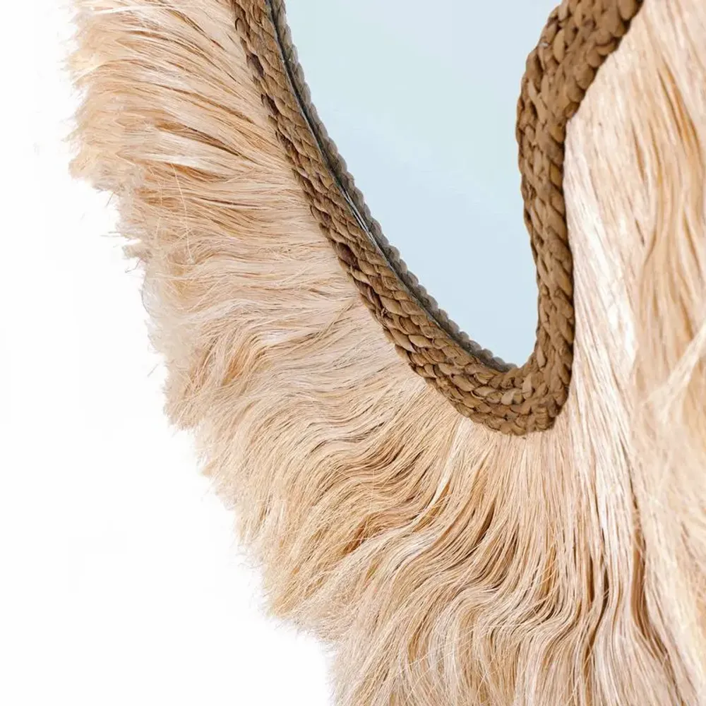 Mirrors - The La Principessa Mirror - Natural - L - BAZAR BIZAR LIVING