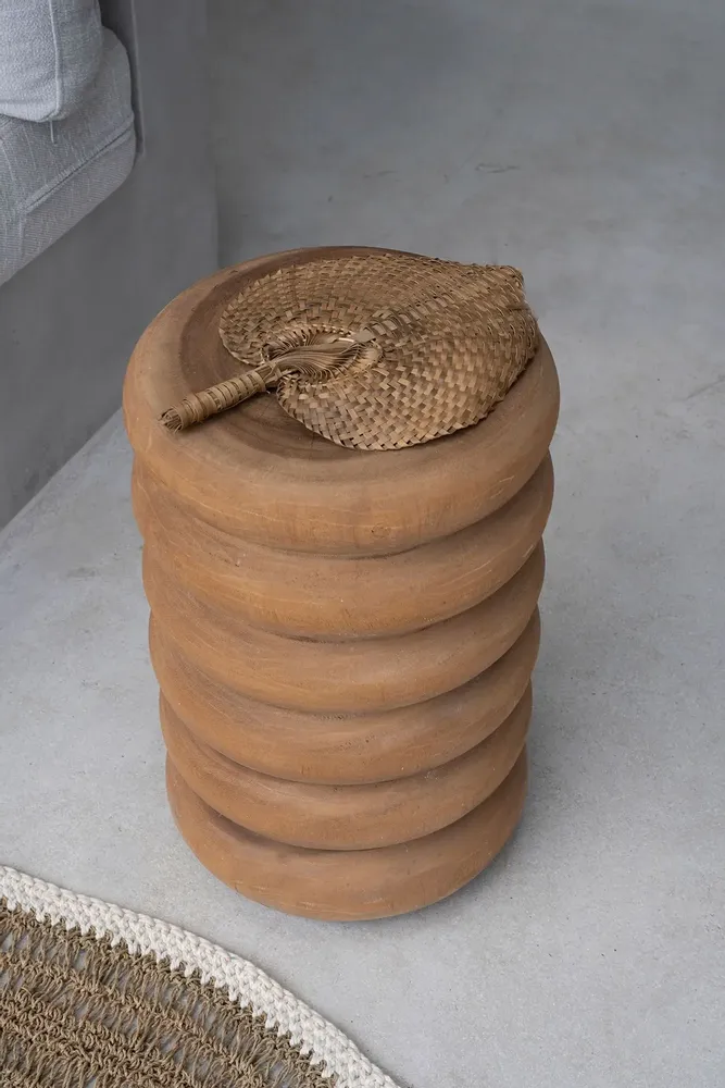Stools - The Umiko Stool - Natural - BAZAR BIZAR LIVING