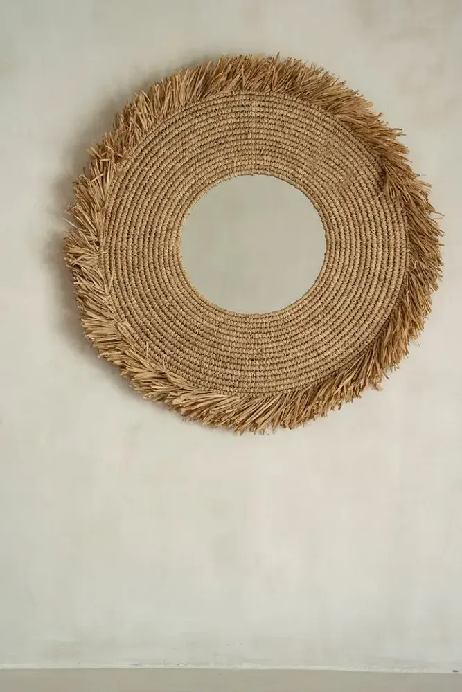 Miroirs - Le Miroir Yema - Naturel - L - BAZAR BIZAR LIVING