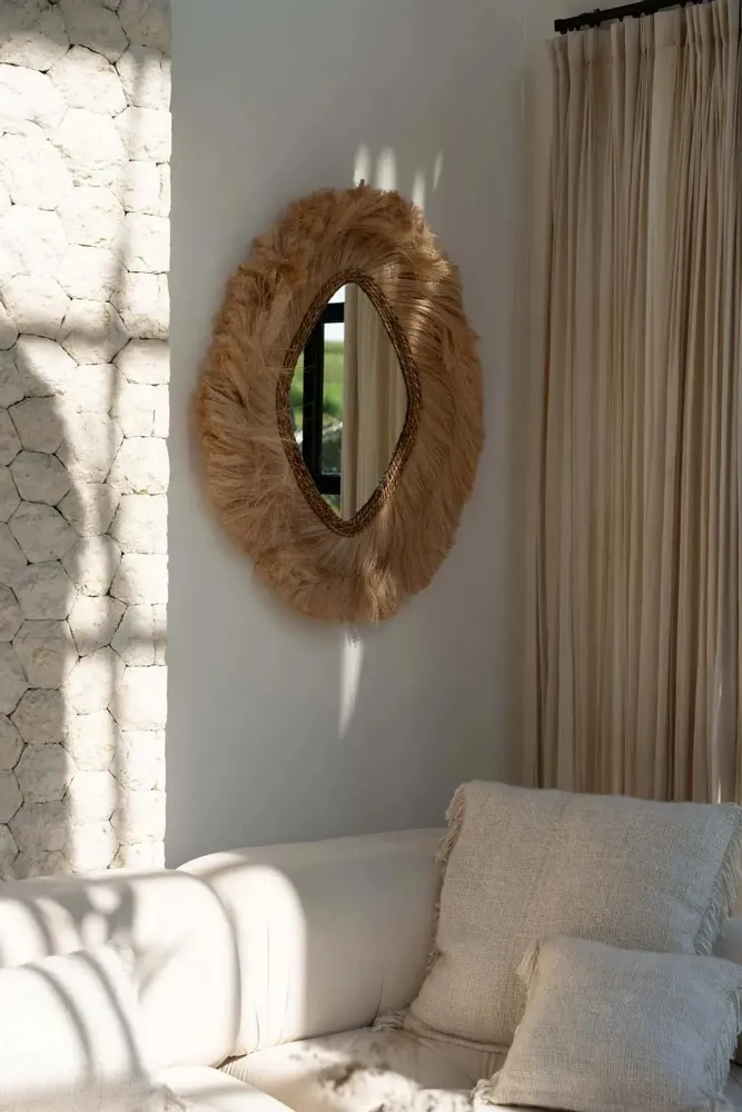Miroirs - Le Miroir La Duchessa - Naturel - L - BAZAR BIZAR LIVING