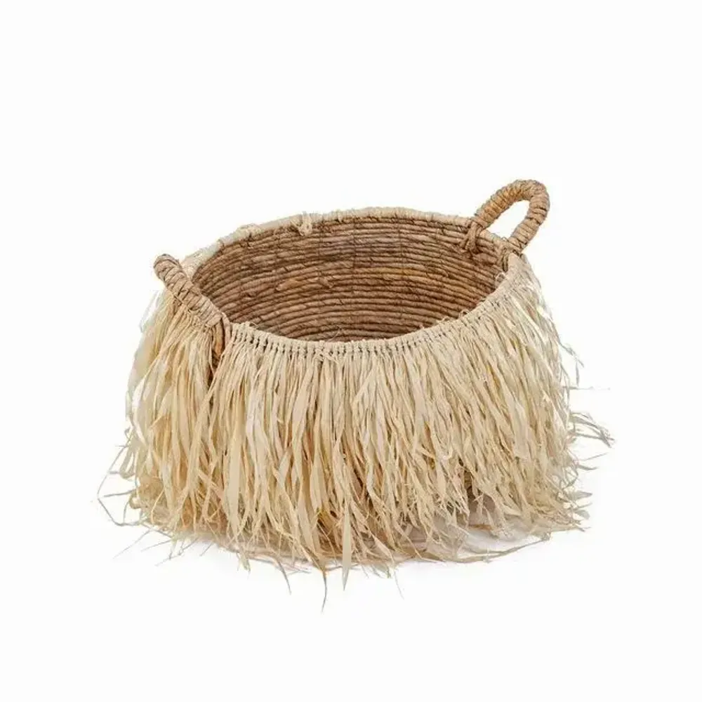 Boîtes de rangement  - Le Panier Raffia - L - BAZAR BIZAR LIVING