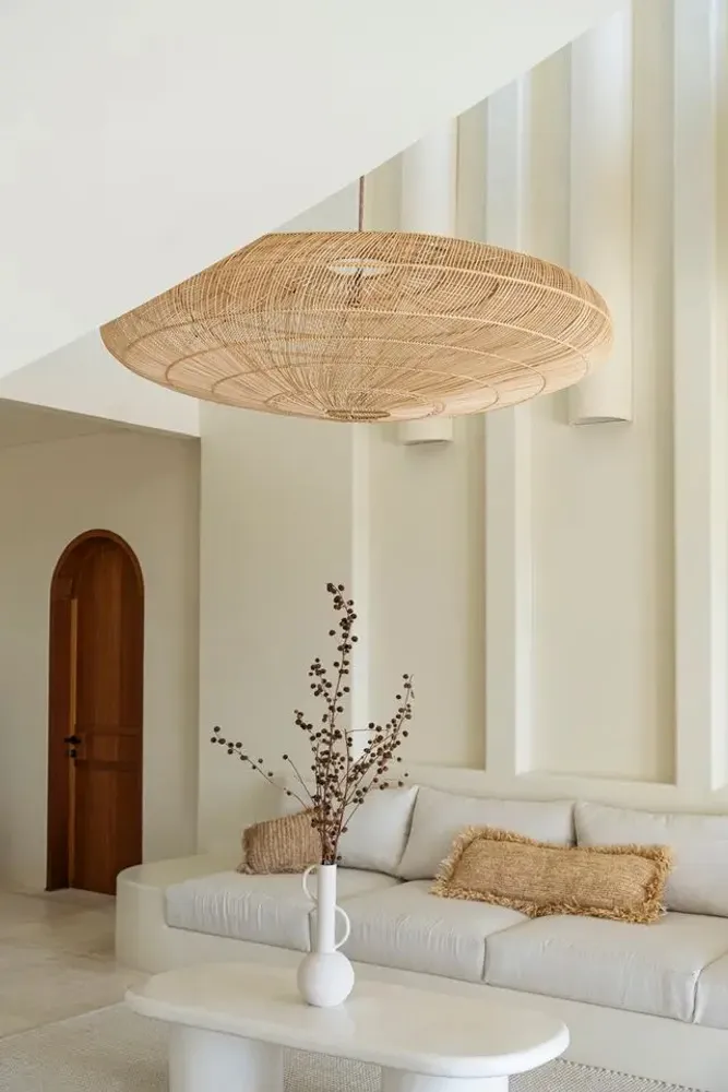 Coussins - Le Coussin Raffia Rectangulaire - Naturel - 35x100 - BAZAR BIZAR LIVING