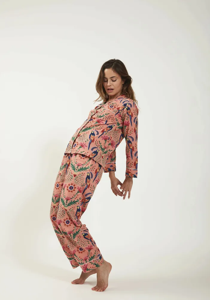 Homewear textile - PYJAMA LONG SET MANDU en coton - CURIOSITY LAB