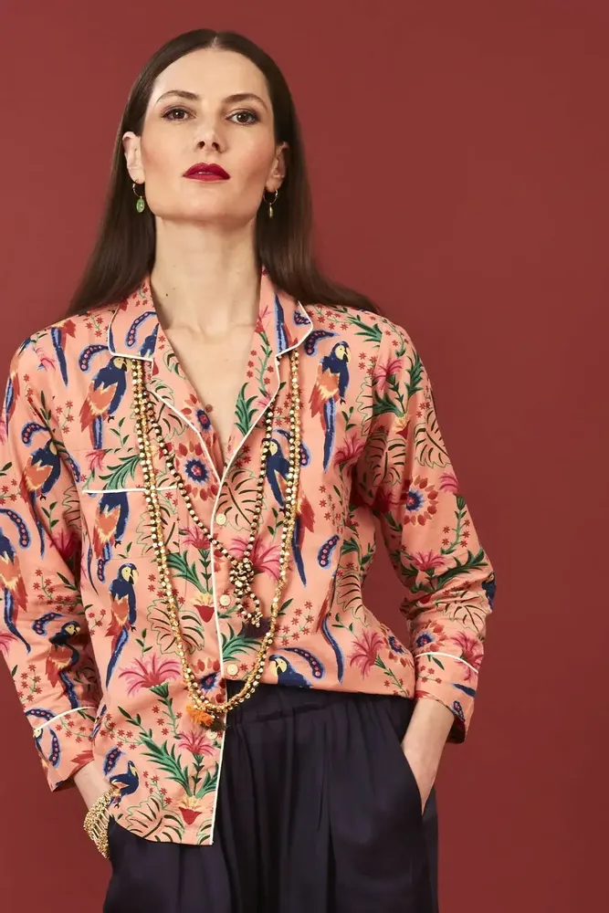 Homewear textile - PYJAMA LONG SET MANDU en coton - CURIOSITY LAB