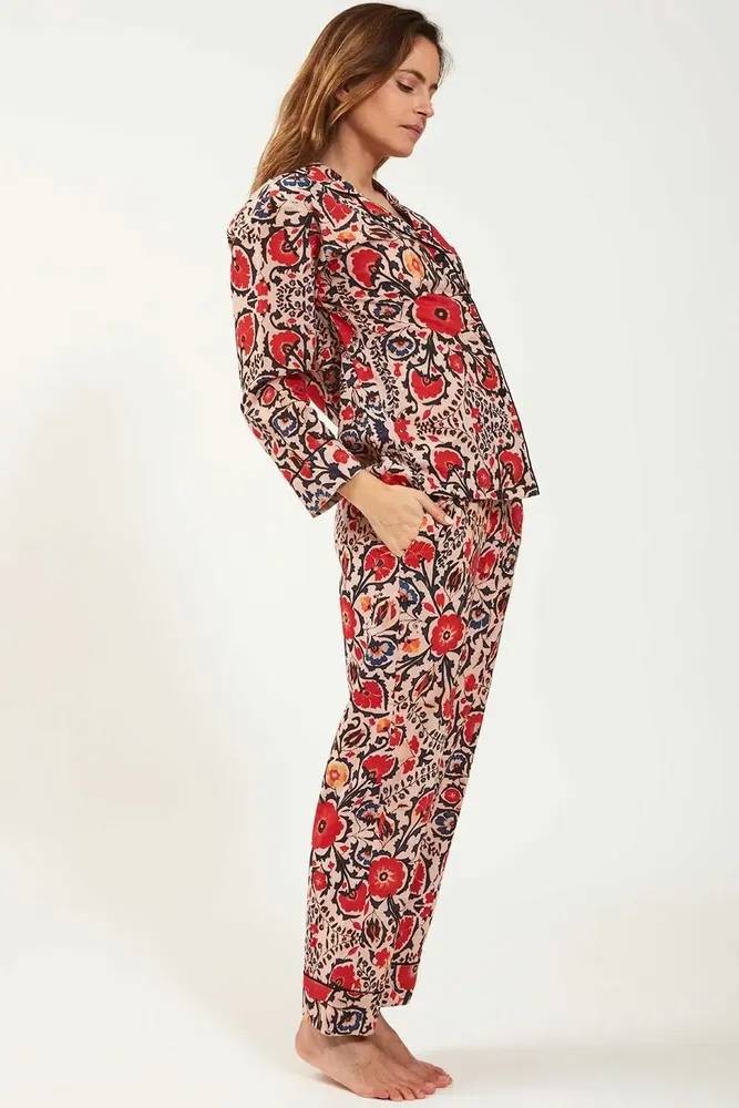 Homewear textile - PYJAMA LONG SET MANDU en coton - CURIOSITY LAB